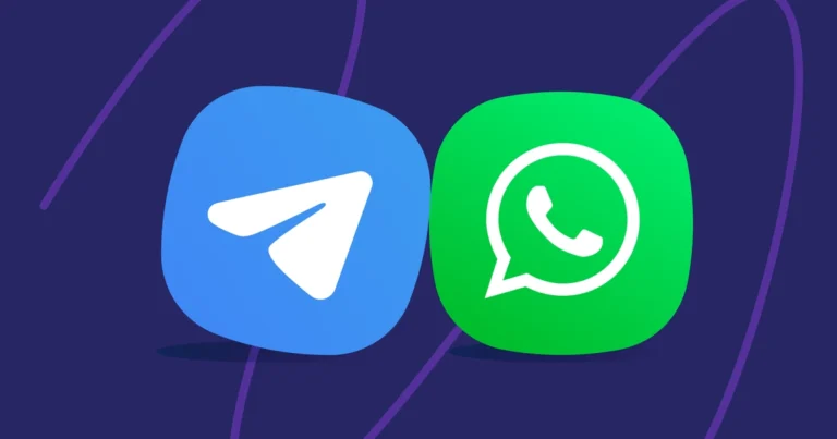 WhatsApp Page and Telegram Download